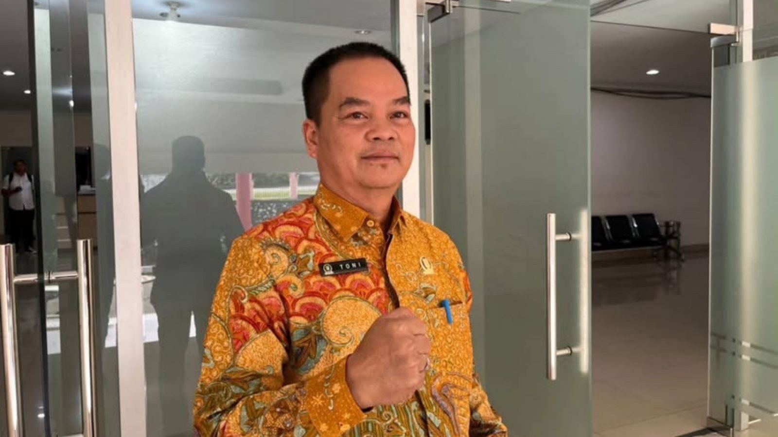 Toni, Ketua Panitia PGD Sintang ke-12 Tahun 2025. (Dok. Instagram @gawaidayaksintang)