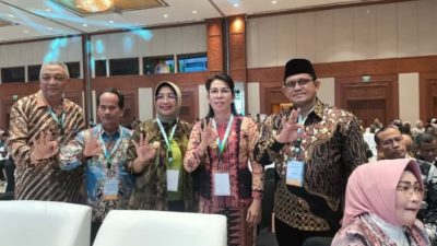 Wakil Bupati Sambas, Heroaldi saat mengikuti rakornas 2025, Minggu (22/6/2025). Foto: HO/Faktakalbar.id