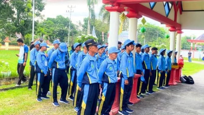 Sebanyak 30 atlet wakili Sambas di POPDA Kalbar 2025, Minggu (23/6/2025). Dok. Istimewa