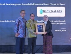 Bank Kalbar Raih Penghargaan Indonesia Best Bank 2025 dari Warta Ekonomi: Komitmen Tinggi Perkuat Ekonomi Lokal