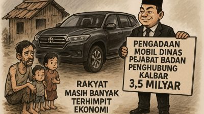 Rp3,57 Miliar untuk mobil dinas di Badan Penghubung Kalbar
