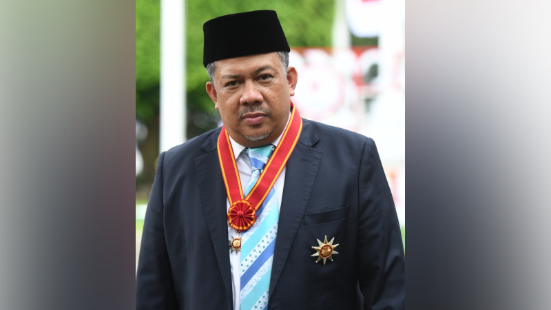 Fahri Hamzah memberi pernyataan kepada media soal isu rumah subsidi. Dok. Istimewa