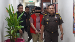 Kejaksaan Tinggi Kalbar melakukan eksekusi terdakwa Yu Hao di Kantor Kejati Pontianak, 25 Juni 2025. (Dok. Kejati Kalbar)