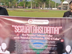 Massa Desak Gubernur Segera Benahi Bank Kalbar dan BUMD
