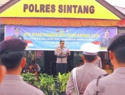 Polres Sintang Laksanakan Operasi Patuh Kapuas 2025: Upaya Tingkatkan Kesadaran Tertib Lalu Lintas