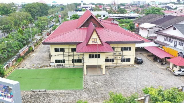 Gedung Dinas Pekerjaan Umum dan Penataan ruang (PUPR) Kota Pontianak. (Dok. Ist)