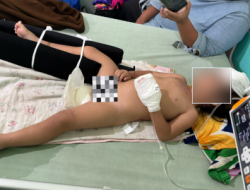 Anak Usia 2 Tahun Kritis Akibat Tabrakan di Sungai Laur Ketapang, Keluarga Pelaku Enggan Bertanggungjawab