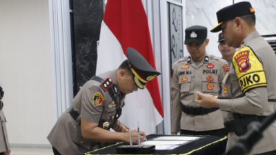 Kepemimpinan Polres Sintang Berganti, AKBP Sanny Handityo Resmi Menjabat Kapolres Sintang