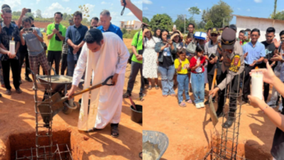 Pembangunan Gereja Katolik di Sanggau