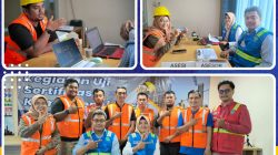 Tenaga kerja jasa konstruksi GAPENSI Kalbar mengikuti proses sertifikasi kompetensi di TUK Gamana Kalbar Mandiri, Pontianak. Foto: HO/Faktakalbar.id