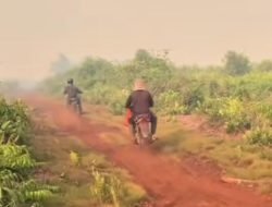 Kebakaran Lahan Kembali Terjadi di Kabupaten Sambas, Titik Api Meluas