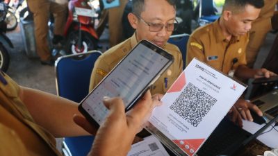 Pelayanan Go Katan kerja sama Bapenda Kota Pontianak dengan Bapenda Provinsi Kalbar dalam rangka mempermudah masyarakat dalam pelayanan pajak daerah. Foto: HO/Faktakalbar.id