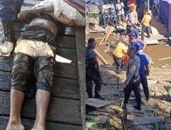 BREAKING NEWS: Mayat Pria Tersangkut di Lanting Sungai Kapuas Sanggau, Identitas Masih Misterius