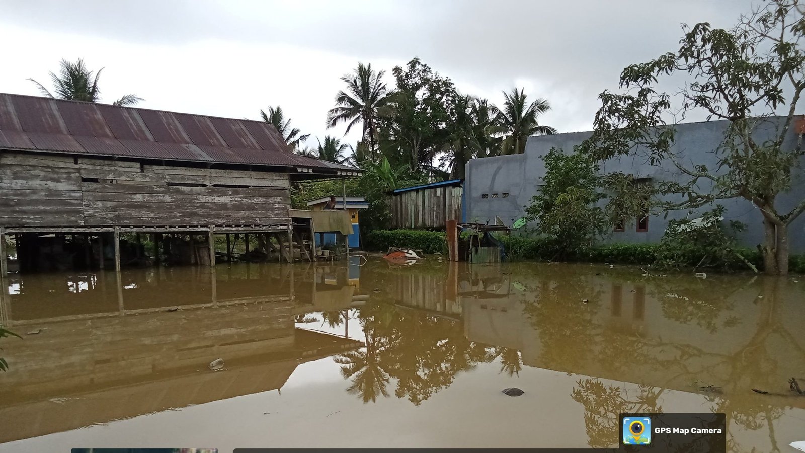 Banjir yang merendam Kecamatan Lambandia, Kabupaten Kolaka Timur, Provinsi Sulawesi Tenggara. Sumber foto BPBD Kabupaten Kolaka Timur