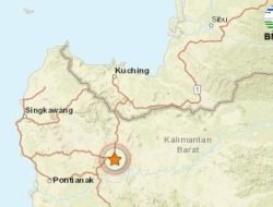 BREAKING NEWS: Gempa 3.2 SR Guncang Sanggau, Terasa di Tayan Hulu dan Parindu