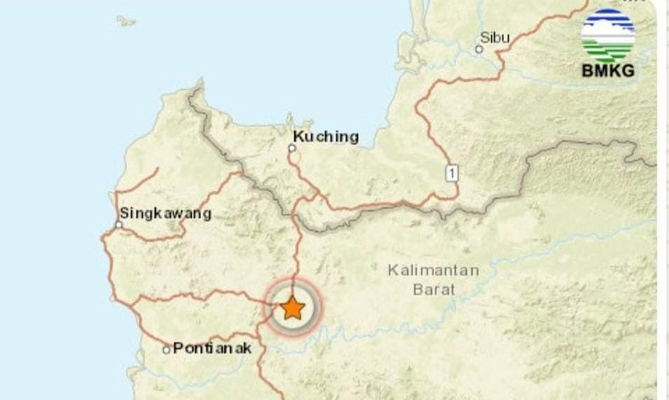 "Gempa 3.2 SR Guncang Sanggau"