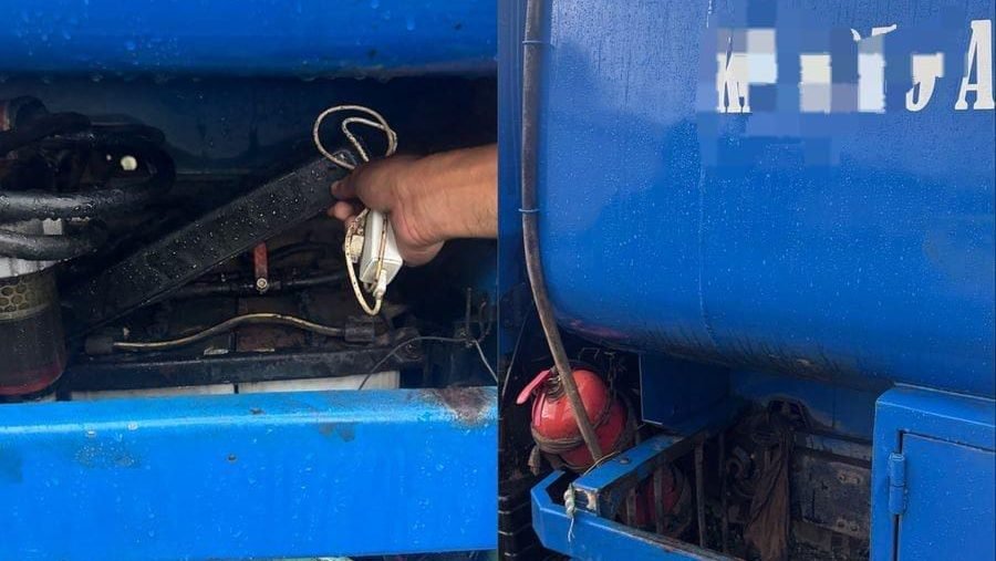 Barang bukti tangki penggelapan solar PT. SEC Kecamatan Subah. (Dok. Ist)