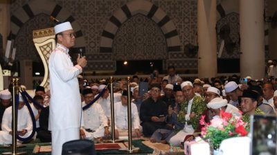 Tabligh Akbar di Masjid Mujahidin: Gubernur Kalbar dan Ustadz Das’ad Latif Ajak Umat Muslim Berhijrah