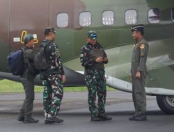 Kasdam XII/Tpr Sambut Pangkogabwilhan I di Kapuas Hulu