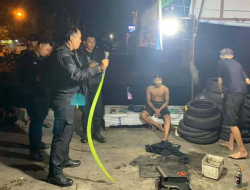Remaja Bawa Sajam Dini Hari, Diamankan Patroli Enggang di Jalan Merdeka