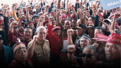 Aksi Warga Kalbar Tolak Transmigrasi, Wagub Krisantus Tegas Menolak