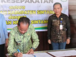 Pemkab Sintang dan Kejari Teken MoU Penanganan Hukum dan Pemulihan Aset