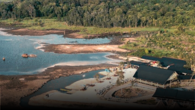 Musim Kemarau, Air Danau Sebedang Susut hingga 3 Meter