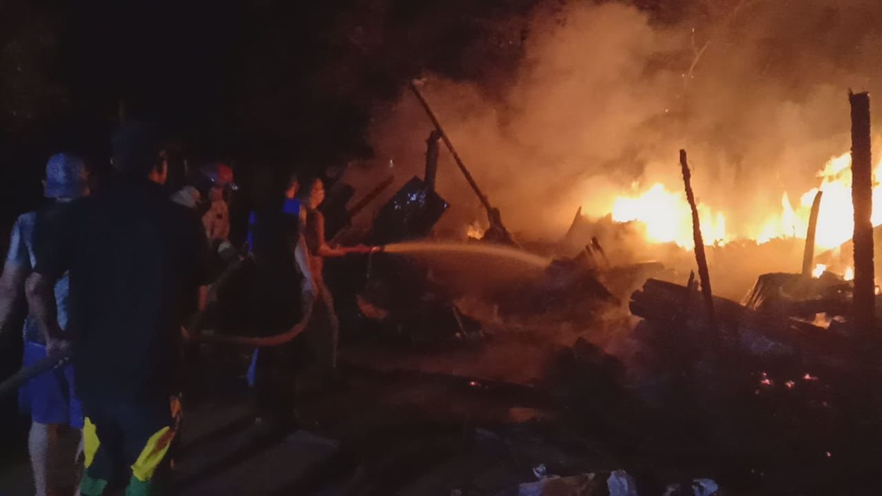 Api melahap 13 hektare lahan di Kabupaten Aceh Besar, Provinsi Aceh, Minggu (31/8/2025). Sumber Foto: BPBD Aceh Besar