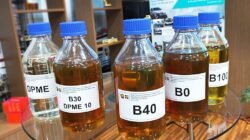 Sampel BBM Biodiesel B40. (Foto:Dok/Ruang Energi)