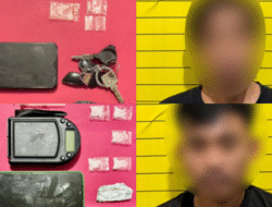 Hotel dan Lingkungan Warga di Kapuas Jadi Lokasi Transaksi Sabu, Dua Pria Dibekuk