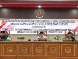 Bupati Sanggau Jawab Pandangan Fraksi DPRD Terkait Raperda Perubahan APBD 2025