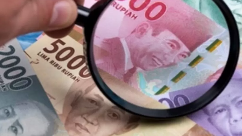 Ilustrasi uang palsu