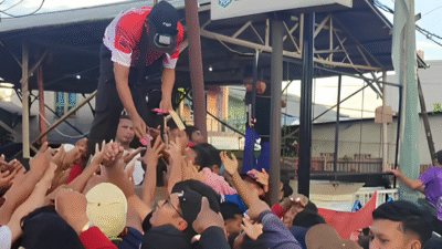 Pesta Rakyat di Kubu Raya: Ribuan Peserta Fun Run Kecewa Tak Kebagian Kupon, Jalan ke Bandara  Supadio Lumpuh