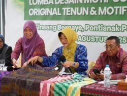 Gali Kreativitas Generasi Muda, Dekranasda Pontianak Gelar Lomba Desain Corak Insang
