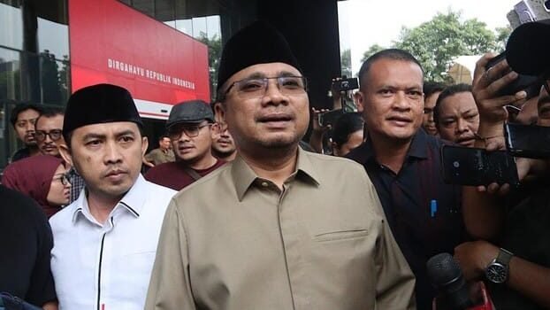 Mantan Menteri Agama (Menag) Yaqut Cholil Qoumas di Gedung Merah Putih, Jakarta, Kamis (7/8/2025). (Dok. Ist)