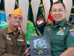 Pangdam XII/Tanjungpura Sambut Hangat Kunjungan DPP LVRI di Makodam