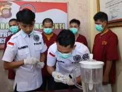 Kirim Sinyal Tegas ke Bandar, Polresta Pontianak Lenyapkan 112,49 Gram Sabu