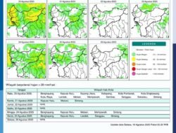 Cuaca Kalimantan Barat Hari Ini: BMKG Prediksi Hujan Merata di 14 Kabupaten/Kota