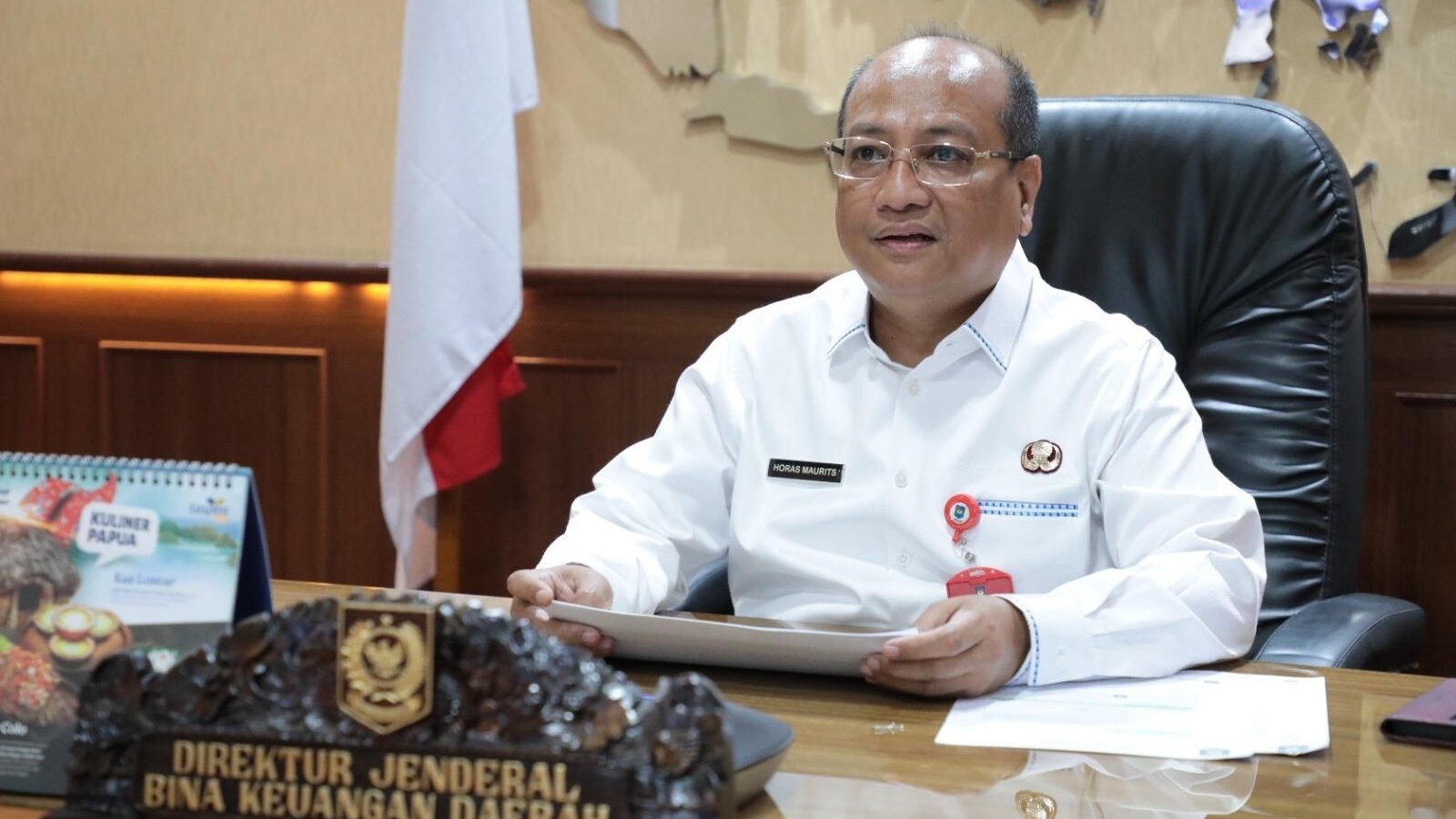 Plh. Dirjen Bina Keuangan Daerah Kemendagri, Horas Maurits Panjaitan. (Dok. Puspen Kemendagri)