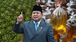 Presiden Prabowo Subianto menyinggung ironi Indonesia sebagai negara penghasil kelapa sawit terbesar di dunia tapi minyak goreng langka. (Dok. Ist)