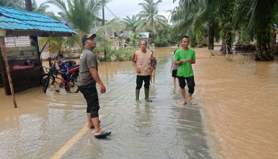 Wilayah terdampak banjir di Kabupaten Aceh Barat Daya, Provinsi Aceh. (Dok. HO/faktakalbar.id)