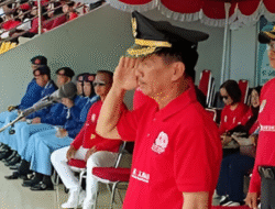 Jelang HUT ke-80 RI, Pemkab Sintang Gelar Gladi Bersih Upacara Bendera di Stadion Baning