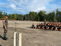 Danrem 121 Ingatkan Prajurit Yonif TP 833 Jaga Disiplin dan Hindari Pelanggaran