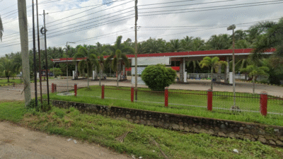 SPBU Wajok Hilir di Kabupaten Mempawah tampak tertutup dengan papan pengumuman perbaikan. (Dok. Google Street View)