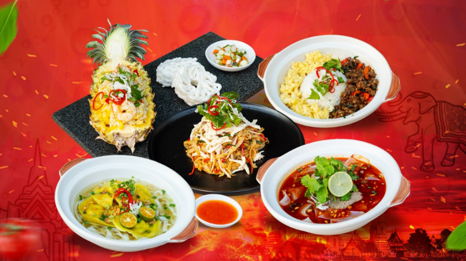 Sajian promo Asian Invasion: Thailand Edition yang disajikan di Dynasty Restaurant Aston Pontianak. (Dok. HO/Faktakalbar.id)