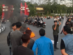 Mahasiswa Kalbar Gelar Aksi Refleksi 80 Tahun Kemerdekaan di Tugu Digulis