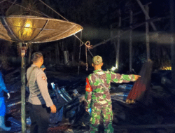 Rumah Warga di Desa Sagu Galing Sambas Ludes Terbakar