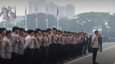 Polisi Kerahkan 1.250 Personel Amankan Aksi di DPR/MPR Senayan