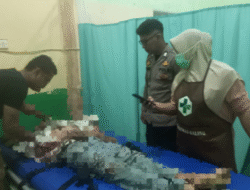 Pemuda 23 Tahun Tewas Tabrakan dengan Truk Tangki di Galing Sambas