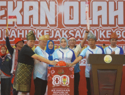 Pekan Olahraga Kejati Kalbar Resmi Dibuka, Meriahkan Harlah Kejaksaan ke-80